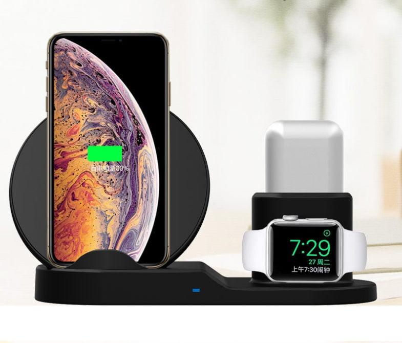 Compatible with Apple , 3-in-1 Wireless Charger.
