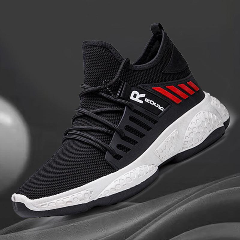Men Sneakers Breathable Mesh Sports Shoes.