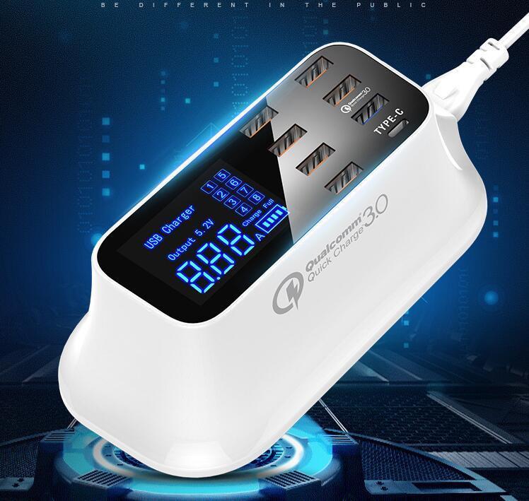 Quick Charge 3.0 Ordinary Smart USB Charger Station.