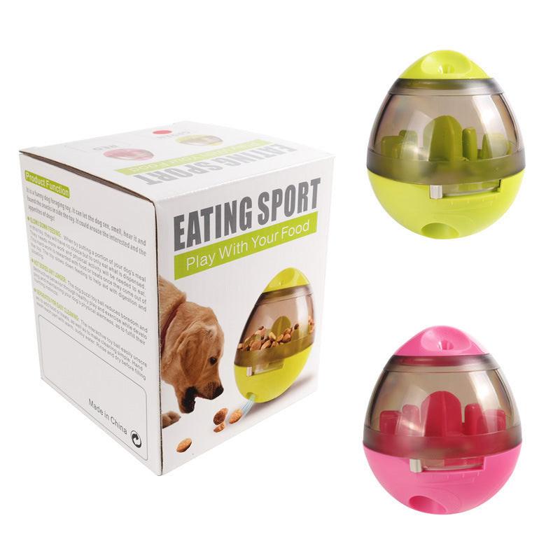 Pet Food Feeder Dispenser Funny Toy.