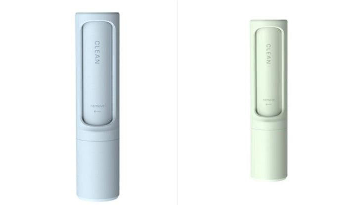 2-1 Reusable Pet Hair Remover Brush Lint Roller Portable Effective Self Cleaning Tool for Cat Dog Fur Hair Dust Removal Brush.