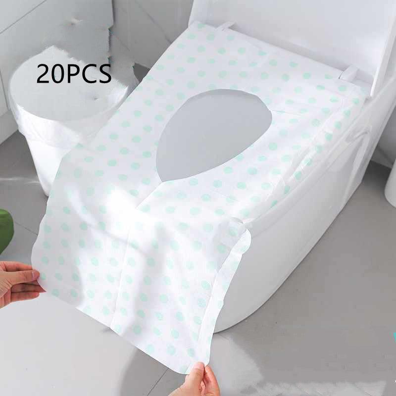 Lengthened Disposable Toilet Mat Household Travel Supplies.