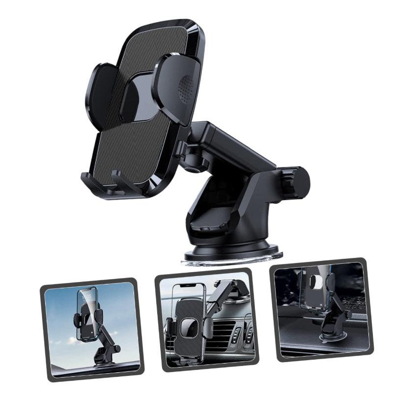 Multifunctional Car Phone Holder Windshield Gravity Sucker Mobile Phones Stand For IOS And Android Support Cellphone.