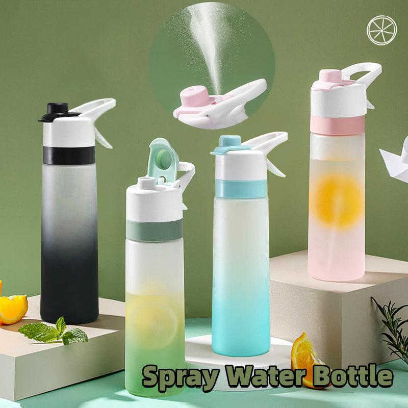 Spray Water Bottle For Girls Outdoor Sport Fitness Water Cup Large Capacity Spray Bottle Drinkware Travel Bottles Kitchen Gadgets.