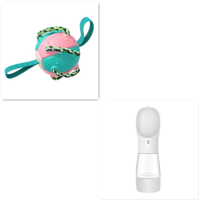 Interactive Dog Football Soccer Ball With Tabs Inflated Training Toy Outdoor Border Collie Balls Pet Products.