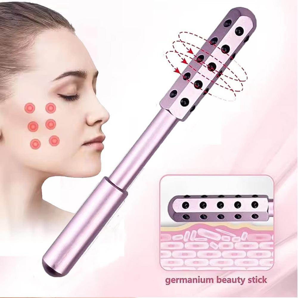 30 Germanium Beauty Stick Massage Beauty Stick Facial Roller Face Lift Bar Anti Wrinkle Facial Massager Skin Care Tool Derma Rolling Face Massage Roller Wand.