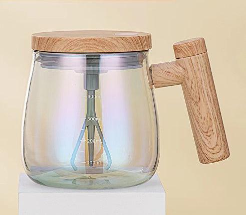 400ML Self Stirring Coffee Mug  Electric Mixing Glass Coffee CupHigh Speed Fast Automatic Coffee Cup For Gyms Dining Room Kitchen Gadgets.