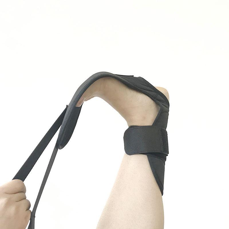 Yoga Ligament Stretching Belt Foot Drop Stroke Hemiplegia Rehabilitation Strap Leg Training Foot Ankle Joint Correction Braces.