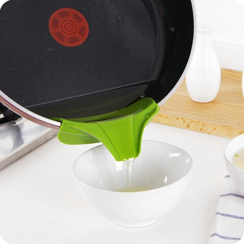Silicone Soup Funnel Kitchen Gadget Tools.