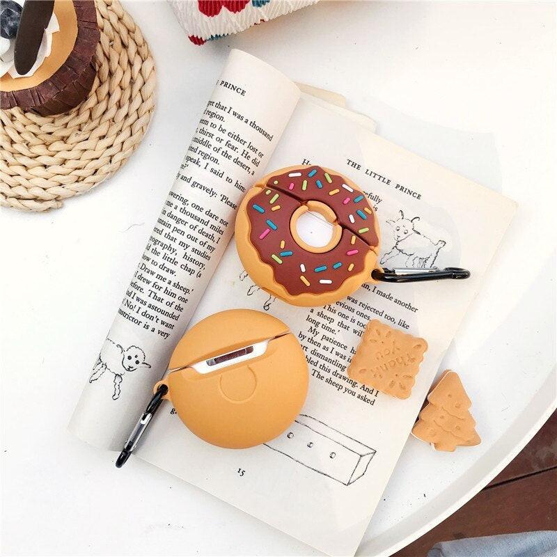 Compatible with Apple, Donuts  Case  Airpods Pro Silicorn.