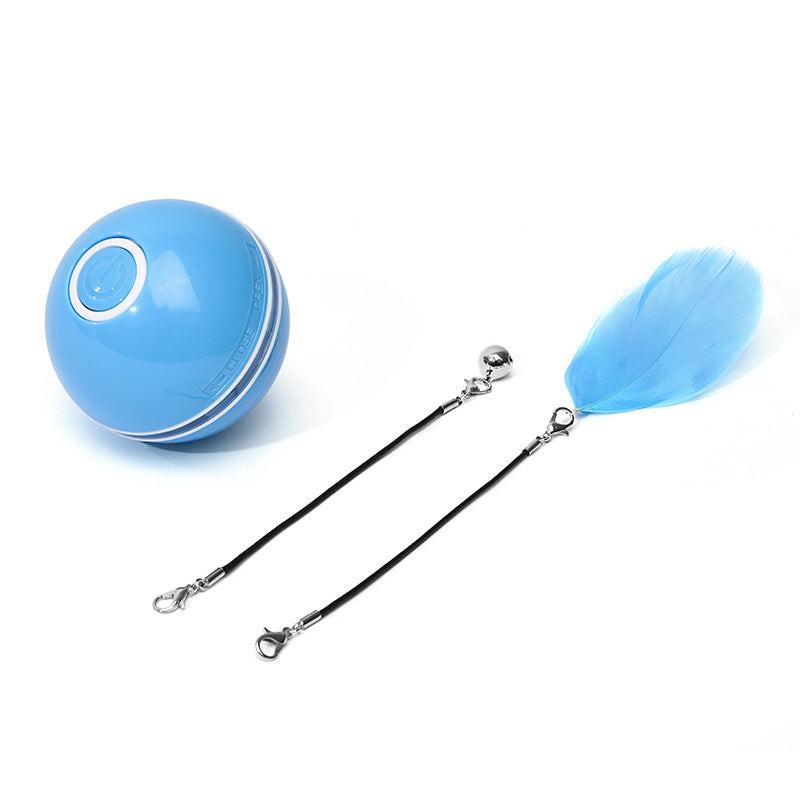 LED Laser Electronic Rolling Pet Funny Cat Toy Ball.