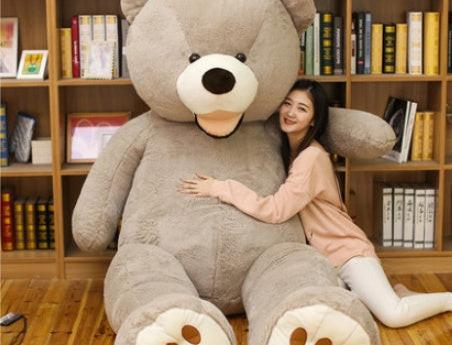 Giant Teddy Bear Plush Toy Huge  Soft Toys  Leather Shell.
