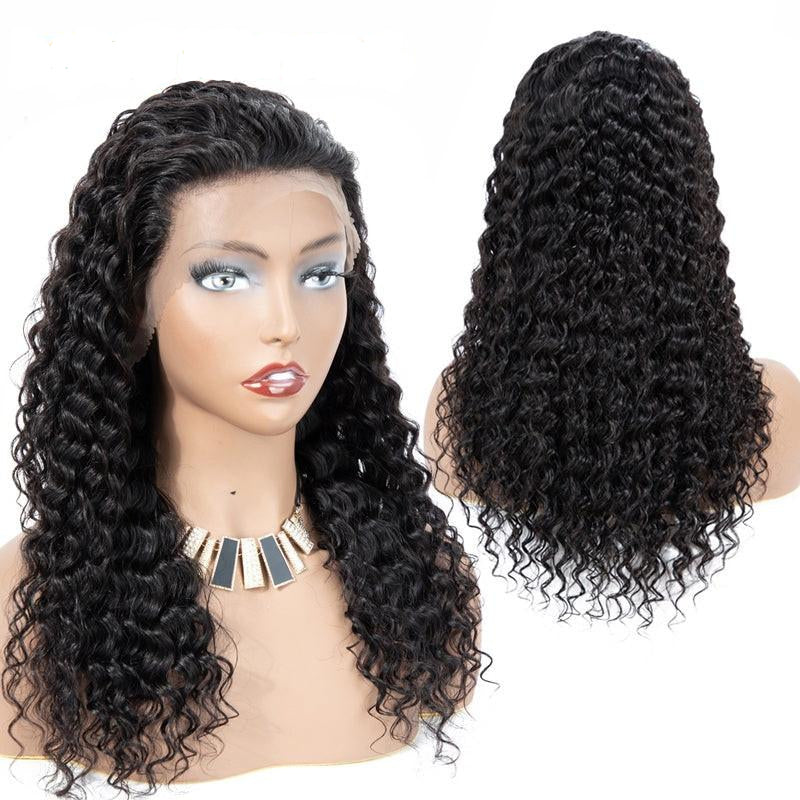 Brazilian Kinky Curly Lace Front Human Hair Wigs.
