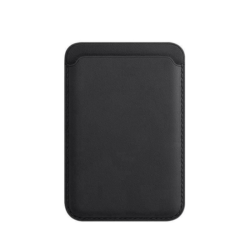 For Magsafe Magnetic Luxury Leather Card Holder Wallet Case For 14 Pro Max 13 12 Phone Bag Adsorption Accessories Cover.