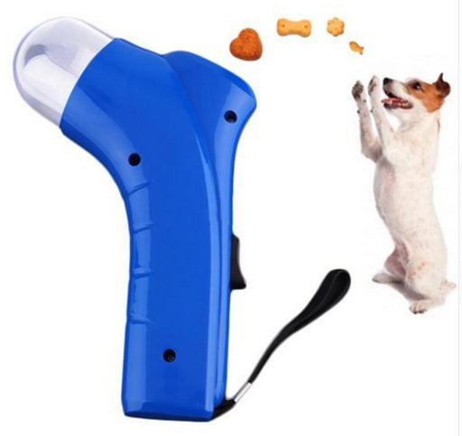 Pet Food Catapult Feeder Funny Dog Toy.