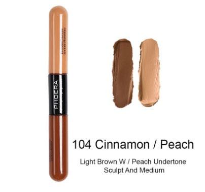 Double Heads Are Suitable For Any Skin Type Natural Color Brightening Liquid Concealer.