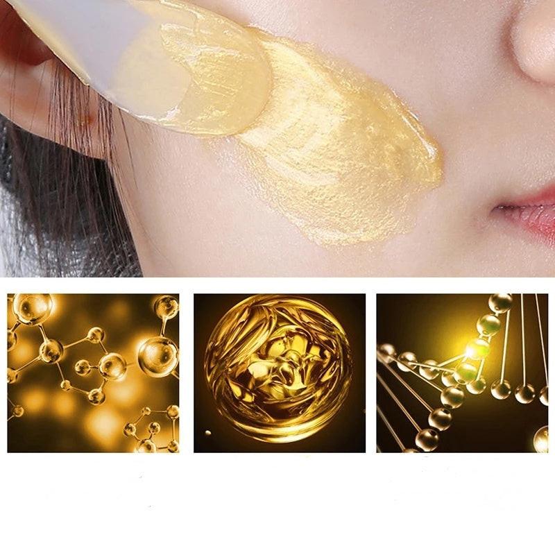 Gold Foil Snail Tear-Off Mask Hydrating.