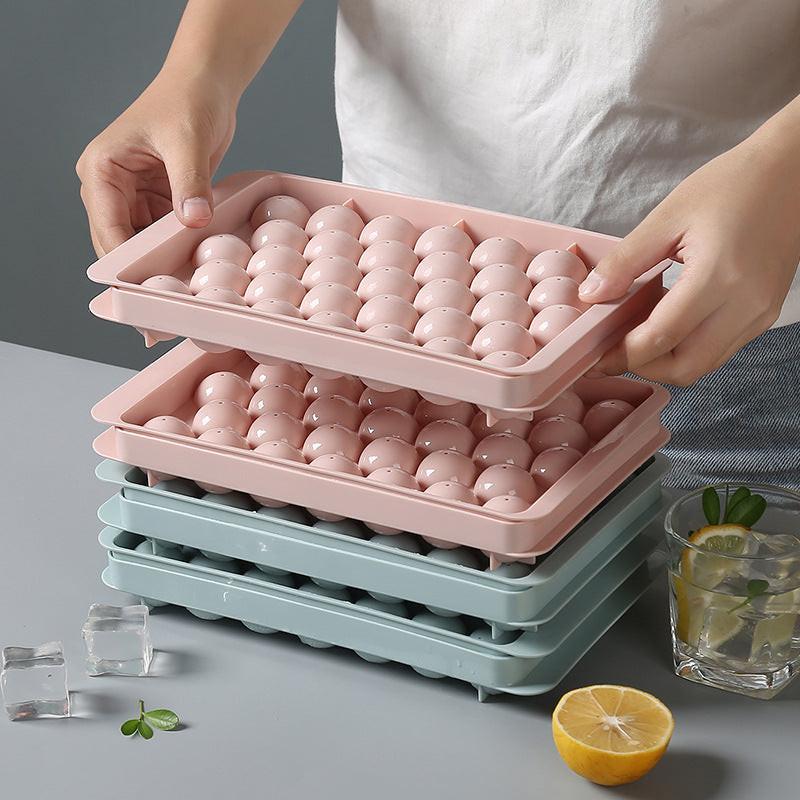 Ice Tray 3D Round Ice Molds Home Bar Party Use Round Ball Ice Cube Makers Kitchen DIY Ice Cream Moulds.