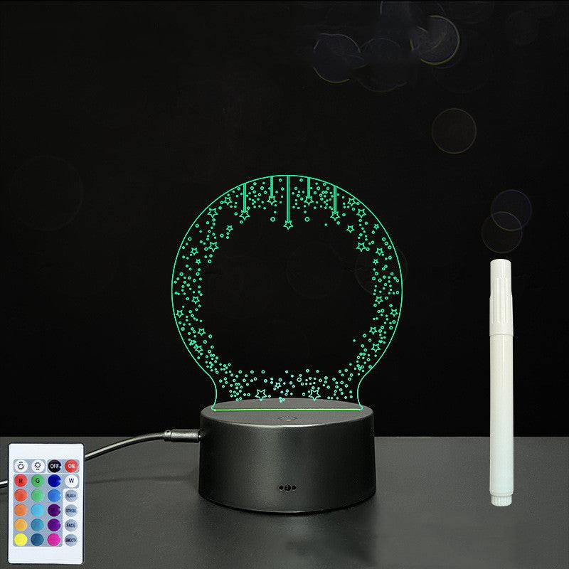 3D Acrylic Board Handwriting Message Board LED Light