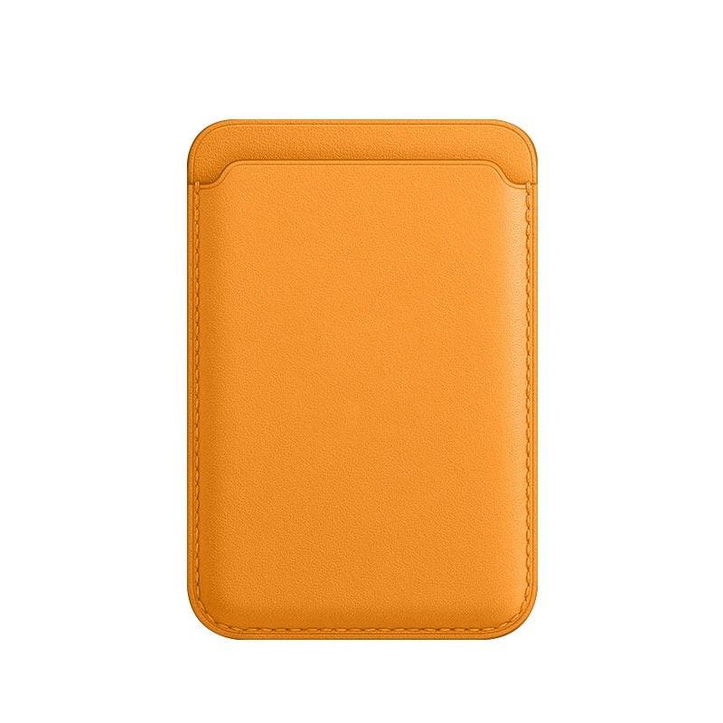 For Magsafe Magnetic Luxury Leather Card Holder Wallet Case For 14 Pro Max 13 12 Phone Bag Adsorption Accessories Cover.