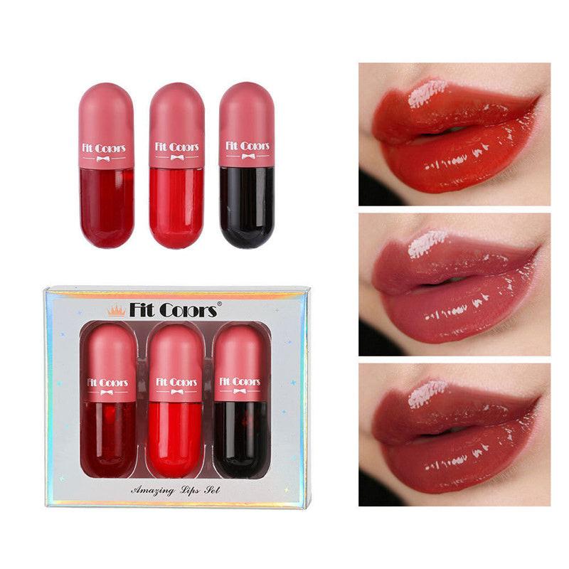 Day Night Instant Volume Lip Plumper Oil Clear Lasting Nourishing Repairing Reduce Lip Fine Line Care Lip Beauty Cosmetic.
