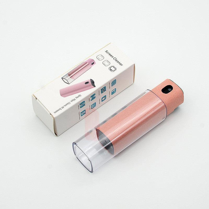 2 In 1 Phone Computer Screen Cleaner Kit For Screen Dust Removal Microfiber Cloth Set.