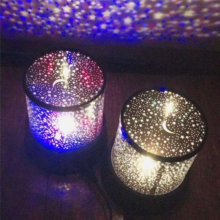 LED Night Light Projector Lamp Colorful Star Light (Random Color).