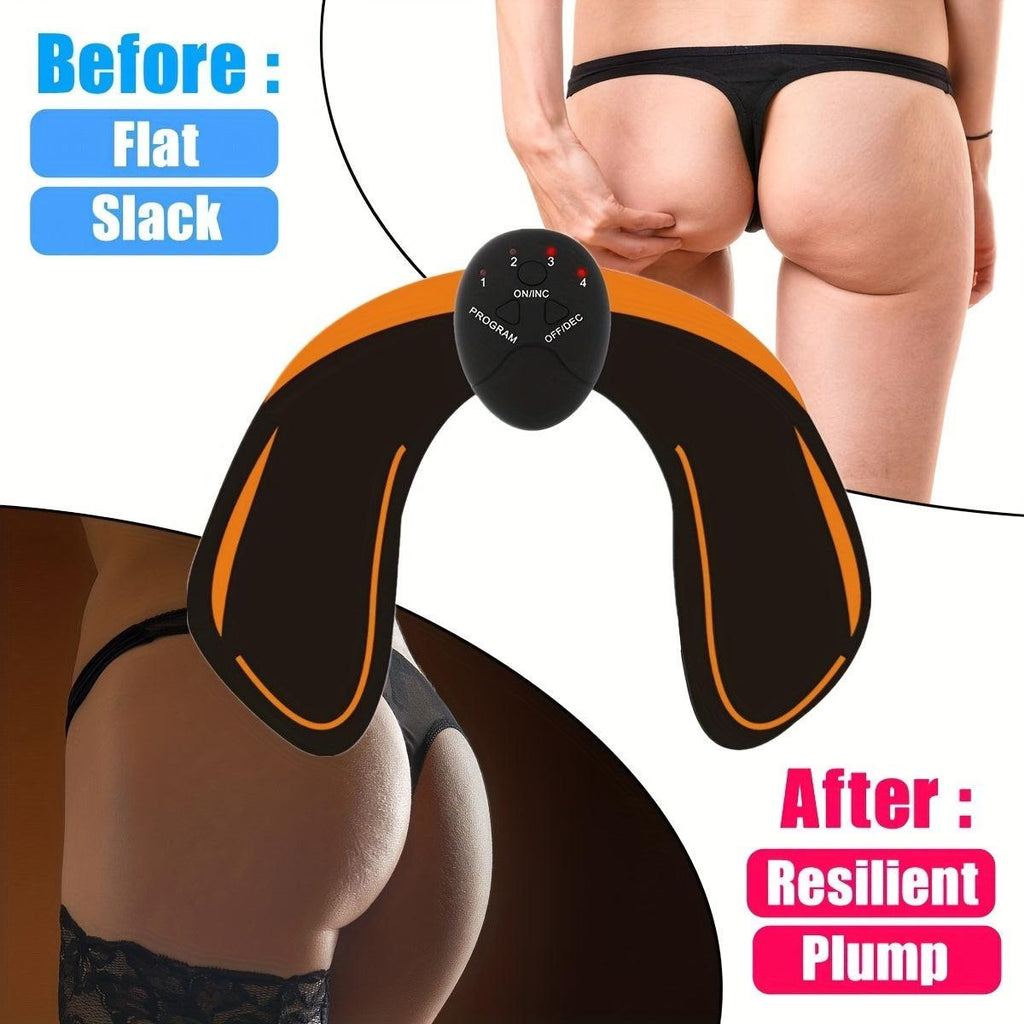 Hip Trainer, Buttock Lift Massage Device Smart Fitness Exercise Gear Home Office, Portable U-Shape Butt Lifting Workout Equipment Gifts For Women.