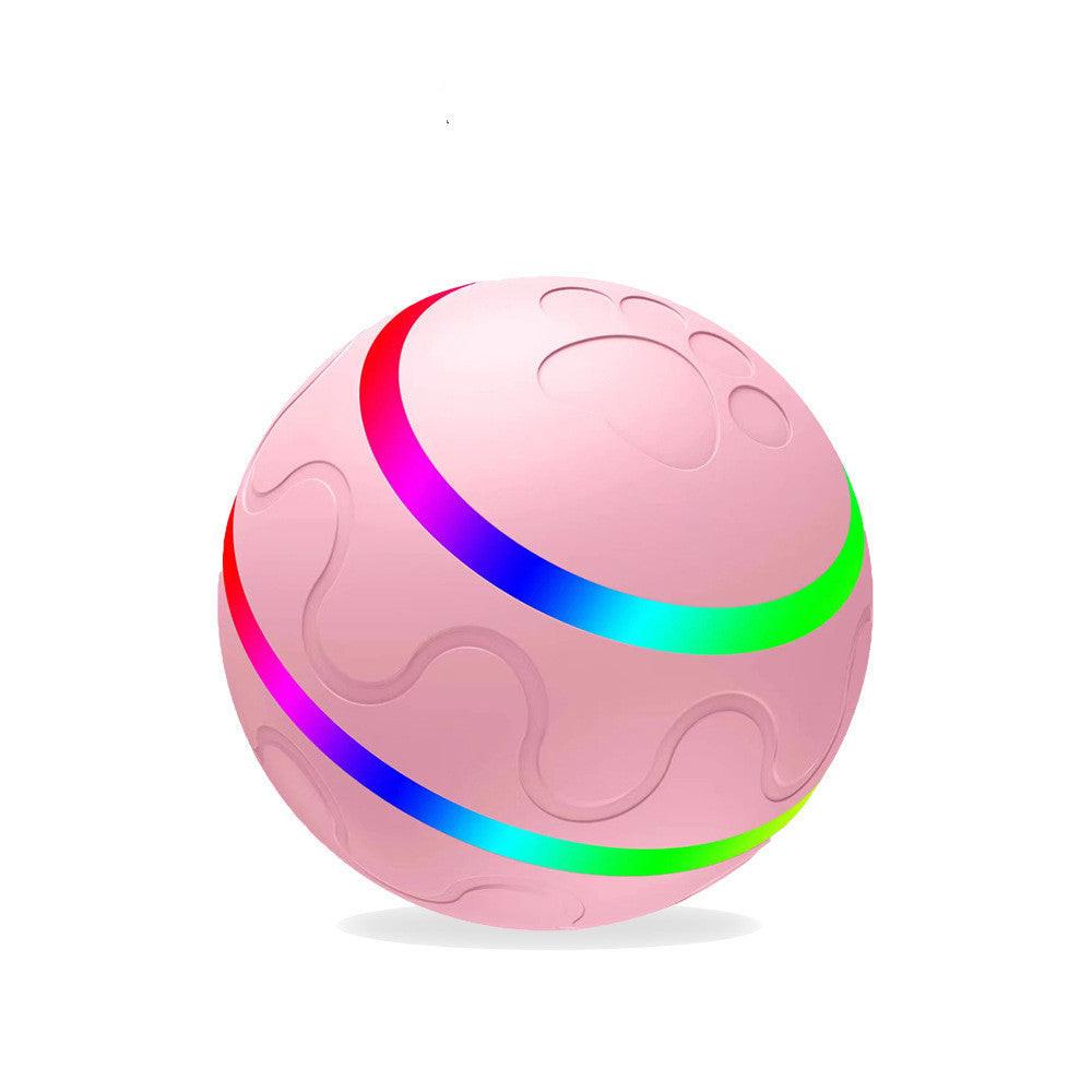 Pet New Cat Wicked Ball Toy Intelligent Ball USB Cat Toys Self Rotating Ball Automatic Rotation Ball.
