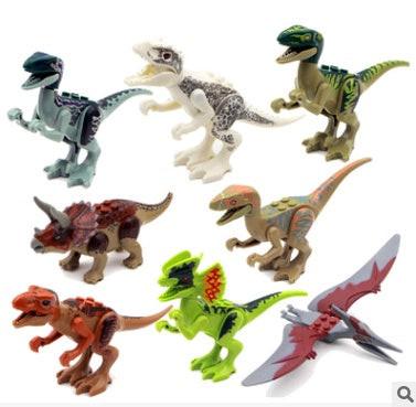 Building Blocks Mini Dinosaur Bricks Figures Kids Toys For Children.