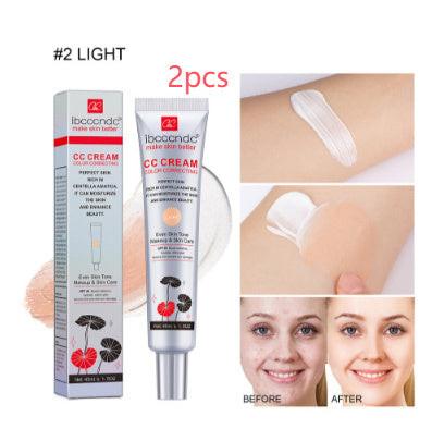 Moisturizing Correcting CC Cream Waterproof Anti-sweat Makeup Before Concealer Lasting Women Makeup Protect Skin Erborian Make.