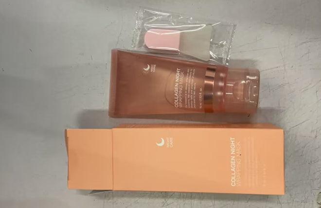 Face Night Mask Collagen Wrapping Mask Natural Ingredients Firming Elasticity & Hydration Anti-wrinkle For Skin Care.