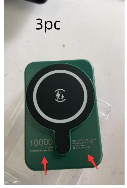 Mini Fast Charging Magnetic Wireless Power Bank 5000 MAh Portable.
