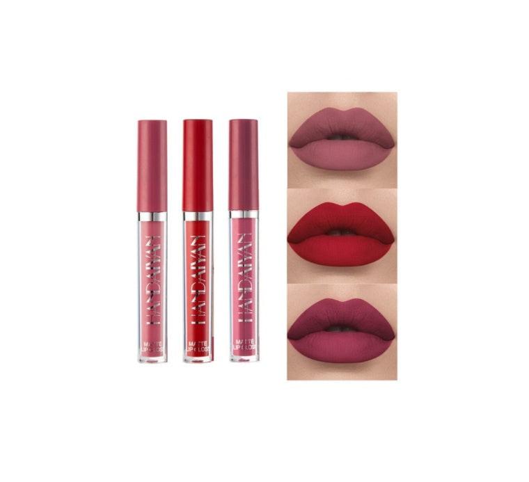Matte Non-stick Cup Lip Gloss, Non-fading Matte Liquid Lipstick.