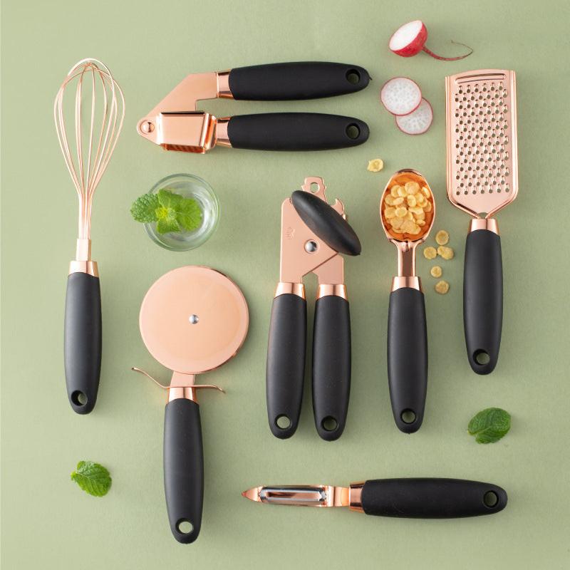 Kitchen Household Peeler Gadget Copper Plating Set.