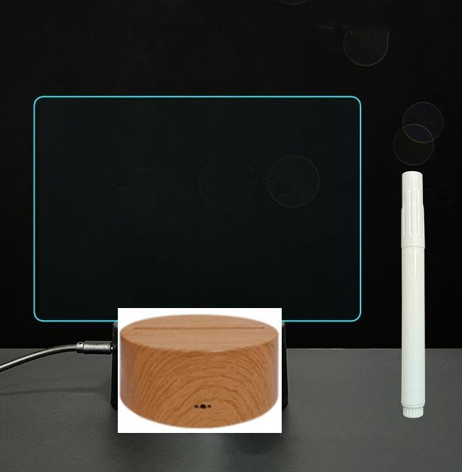3D Acrylic Board Handwriting Message Board LED Light.
