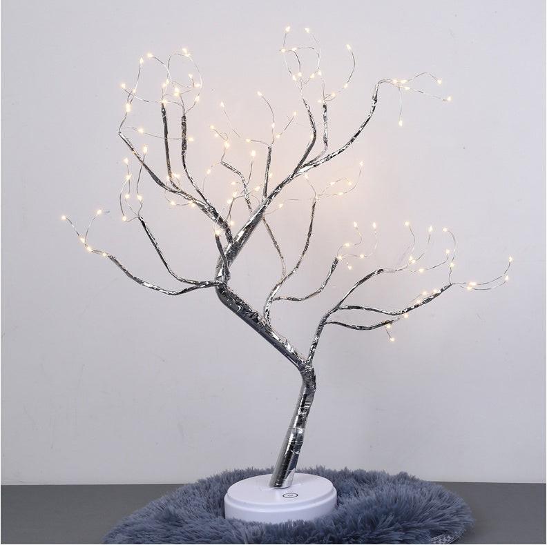 Tree Light Touch Switch Pearl Star Night Light.