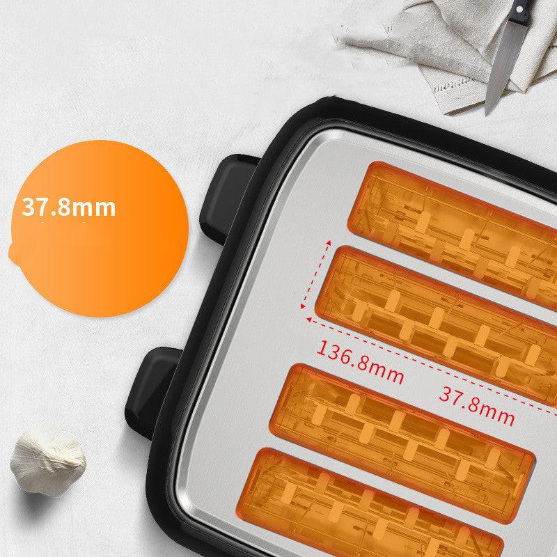 Home Automatic Multifunctional Toaster Four Slot Export.