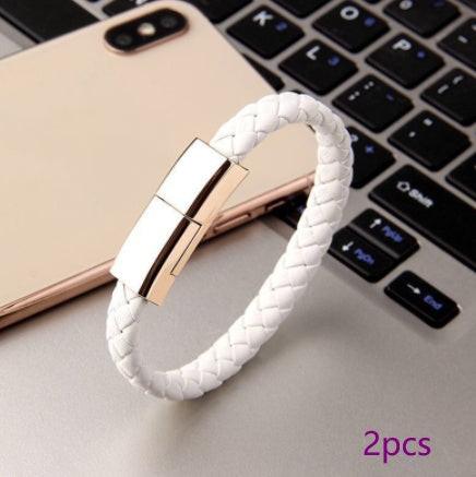New Bracelet Charger USB Charging Cable Data Charging Cord For IPhone14 13 Max USB C Cable For Phone Micro Cable.