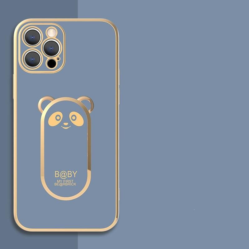 Panda Magnetic Ring Holder Phone Case Cover.