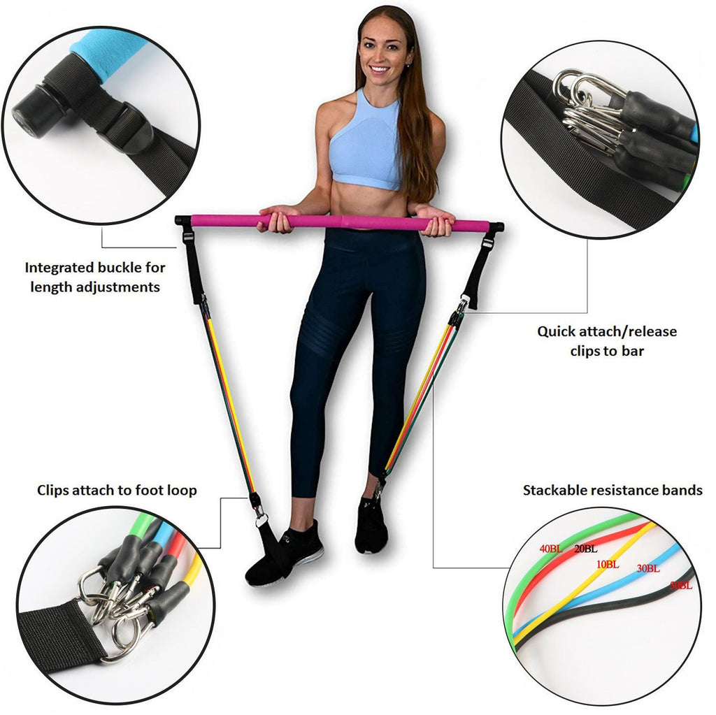 Fitness Yoga Resistance Bands.