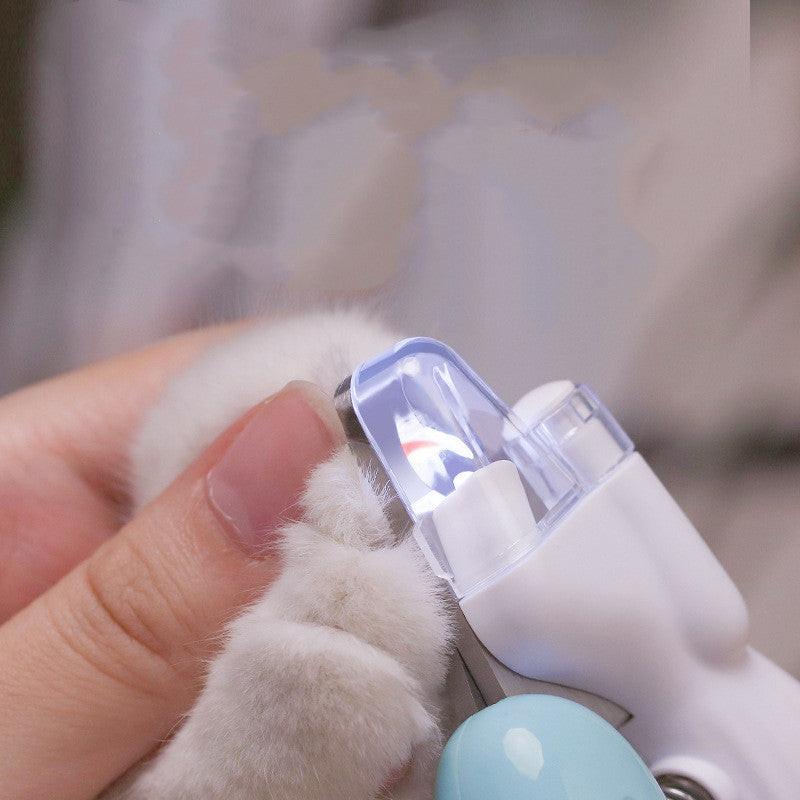 Pet Nail Clippers Dog Nail Clippers Cat Nail Clippers LED Electric Nail Grinder Pet Supplies LED Light Pet Nail Clippers.