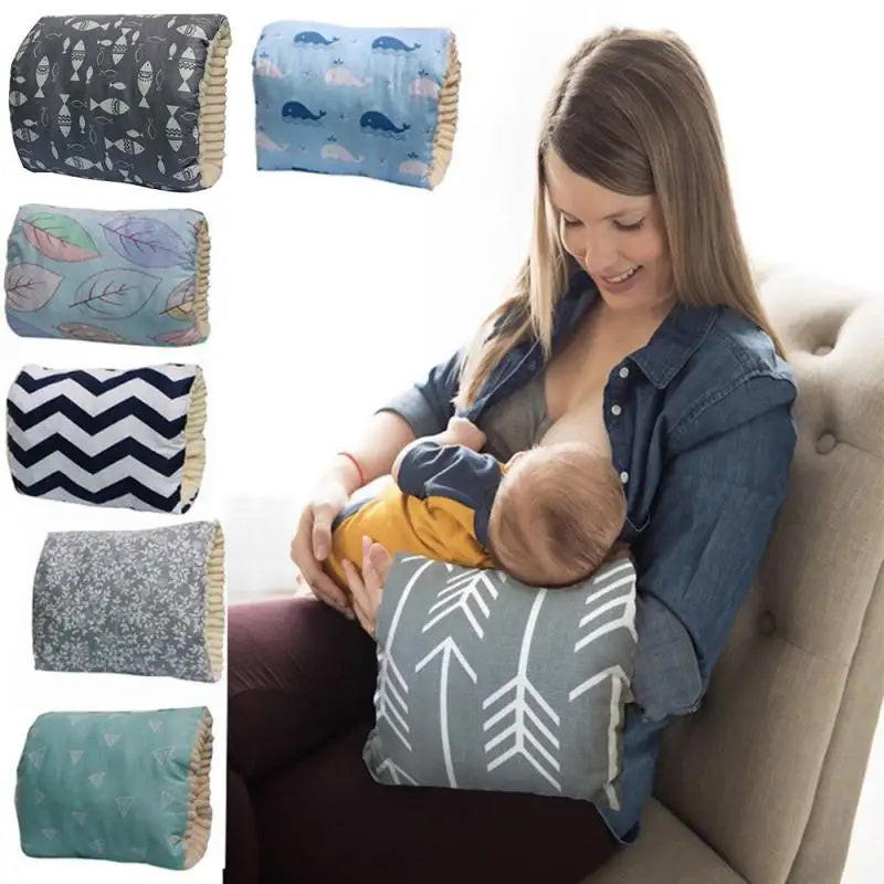 Adjustable Baby Cotton Nursing Arm Pillow Breastfeeding Washable Baby Infant Nursing Breastfeeding Pillow Cushion Arm Pad.