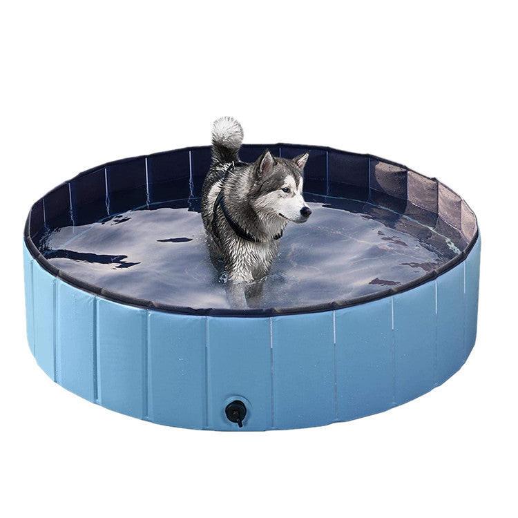 Pet Pool Dog Swimming Pool Foldable Large Dog Bath Supplies.