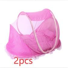 Foldable  Baby Bed Net With Pillow Net 2pieces Set.