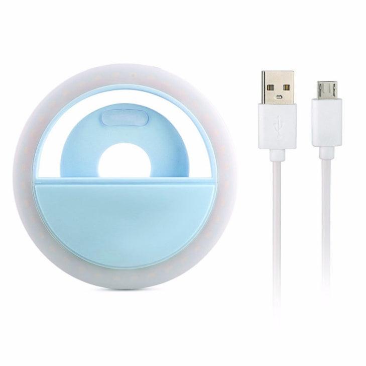 Mobile phone fill light USB charging model rk12 mobile phone self-timer beauty fill light.