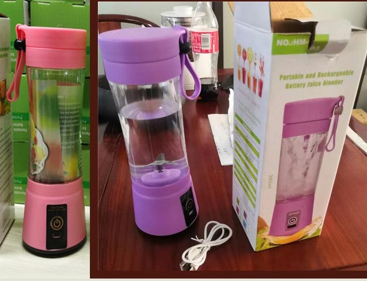 Portable Blender With USB Rechargeable Mini Kitchen Fruit Juice Mixer Home Simple Portable Electric Mini Juicer.
