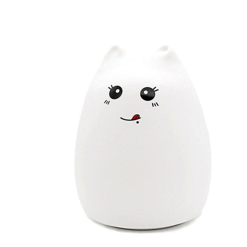 Silicone Touch Sensor LED Night Light For Children Baby Kids.