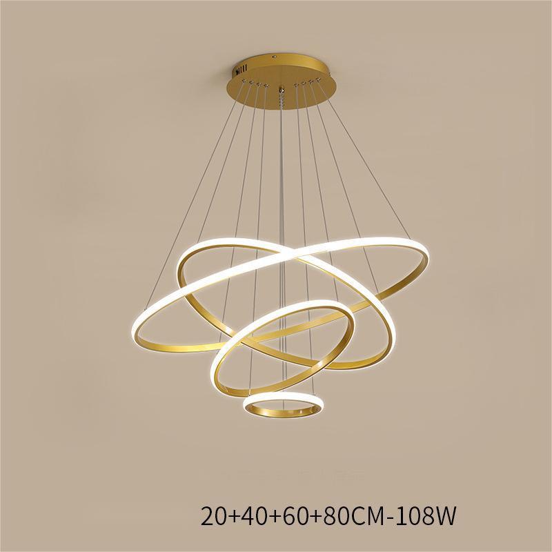 Living Room Chandelier Dining Room Lamp Intelligent Simple Household Chandelier.