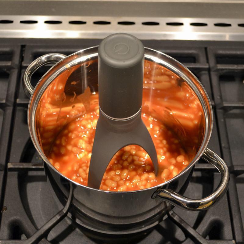 Automatic cooking mixer.